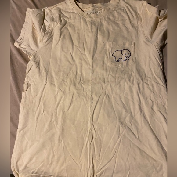 Size small ivory Ella short sleeve shirt - Picture 2 of 2